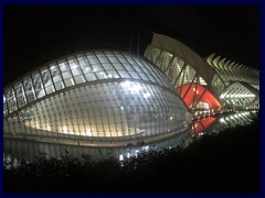 City of Arts and Sciences by night 45 - L'Hemisfèric and Príncipe Felipe Science Museum